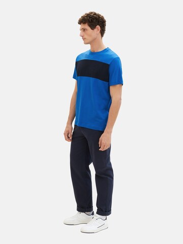 TOM TAILOR T-Shirt in Blau