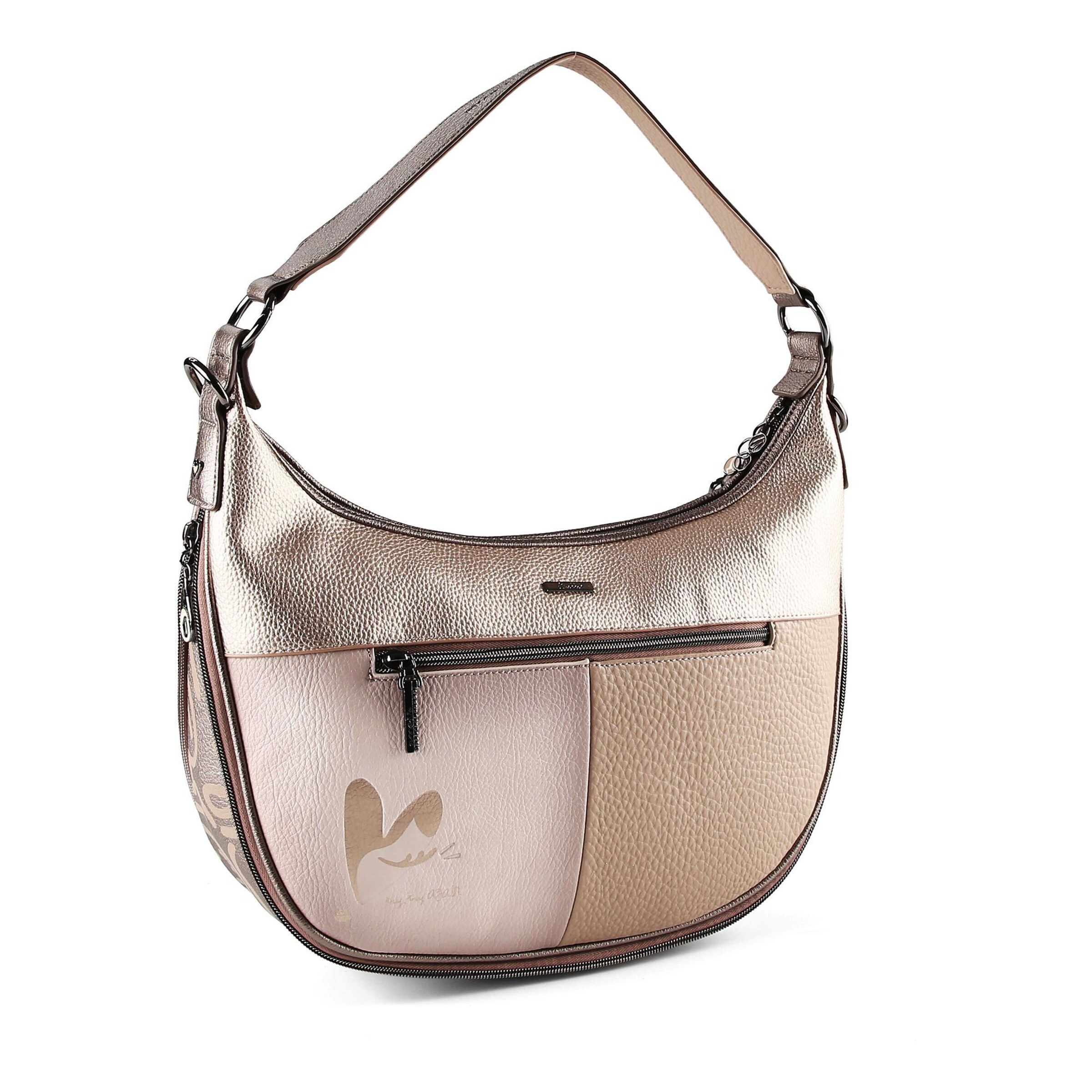 Anekke Schultertasche 'Olympia' in Beige