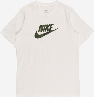 Nike Sportswear Shirt in White: front