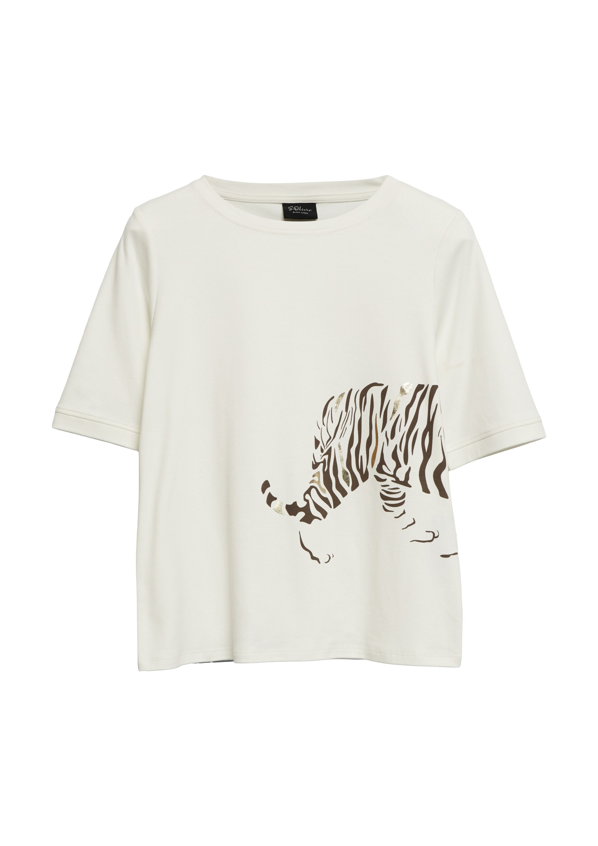 s.Oliver BLACK LABEL Shirt in White: front