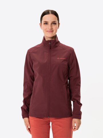 VAUDE Weatherproof jacket in Red: front