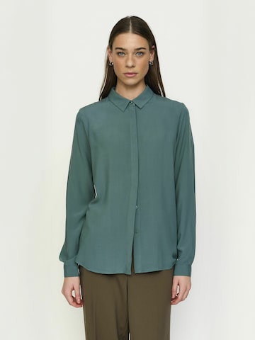 T-shirt ' Shirt ' Soft Rebels en vert : devant