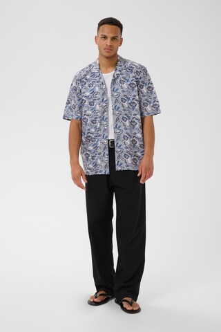 Matinique Regular Fit Hemd 'MAklampo' in Blau