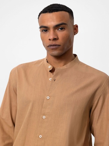Coupe regular Chemise Antioch en marron