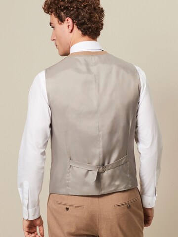 Next Suit Vest in Brown