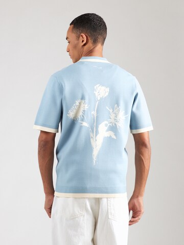 T-Shirt 'Gardener Arona' Filling Pieces en bleu : devant