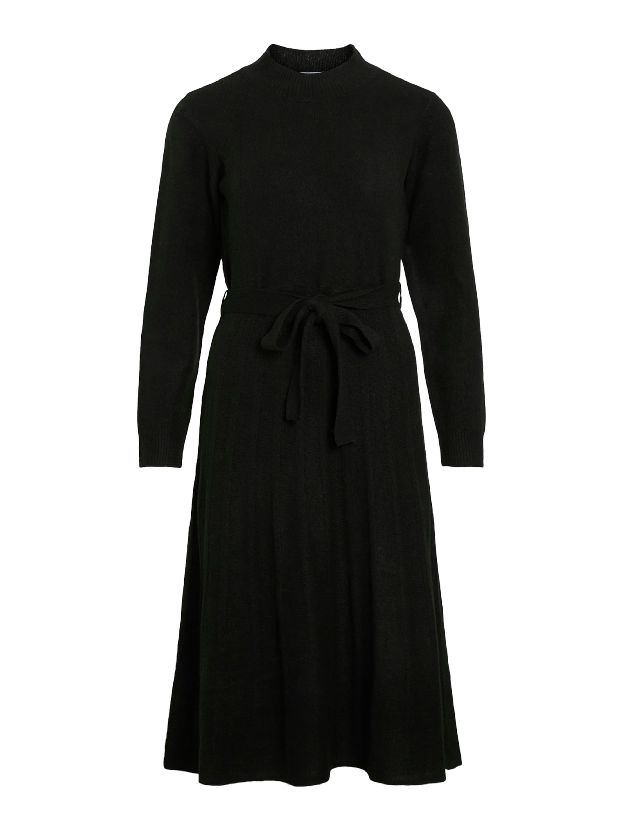 VILA Knitted dress 'VITRINE' in Black: front