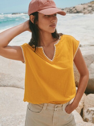 Next Majica | rumena barva: sprednja stran