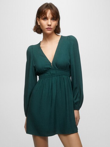 Robe Pull&Bear en vert : devant