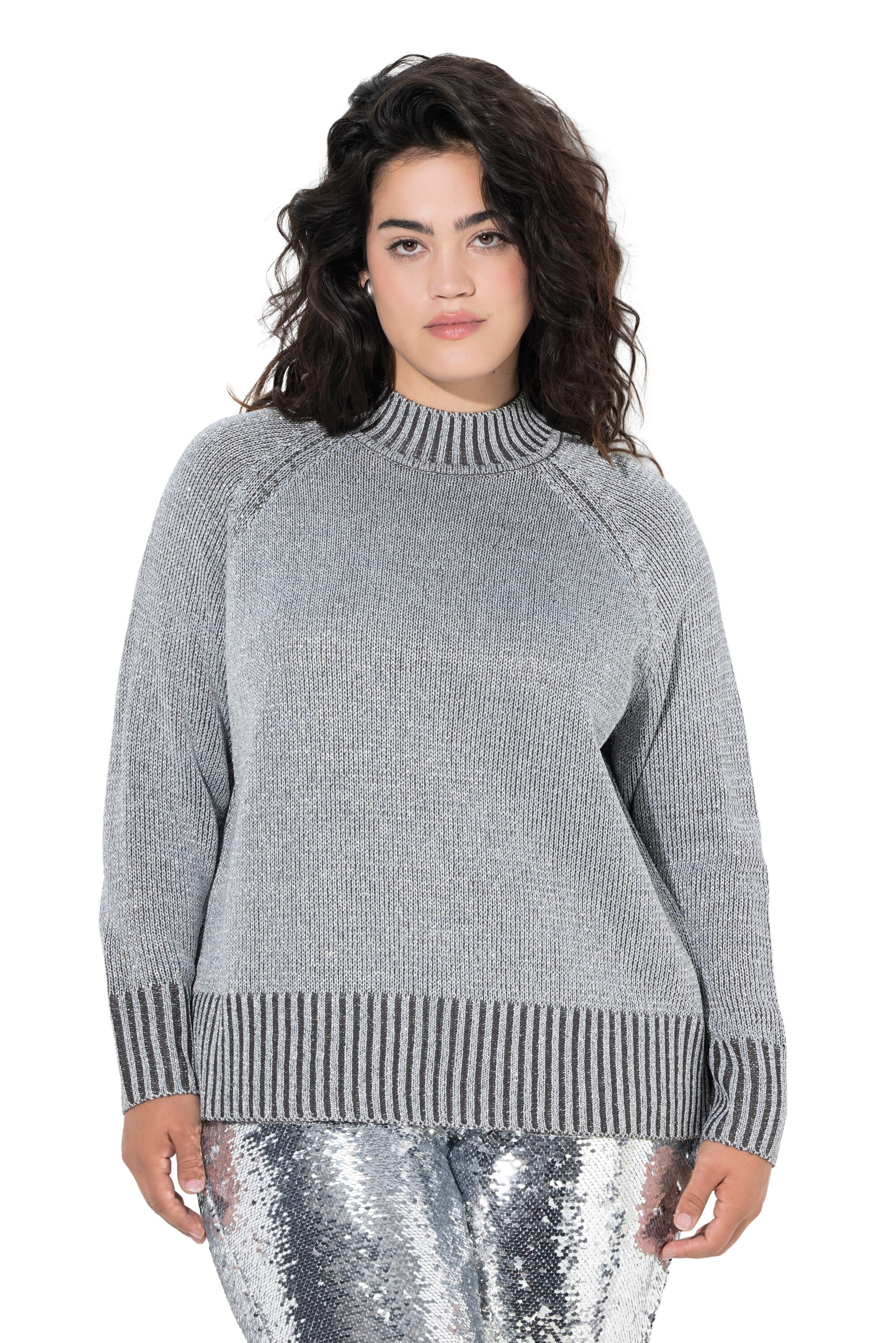 Pull-over Angel of Style en gris : devant