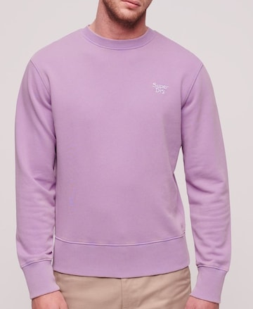 Superdry Sweatshirt in Purple