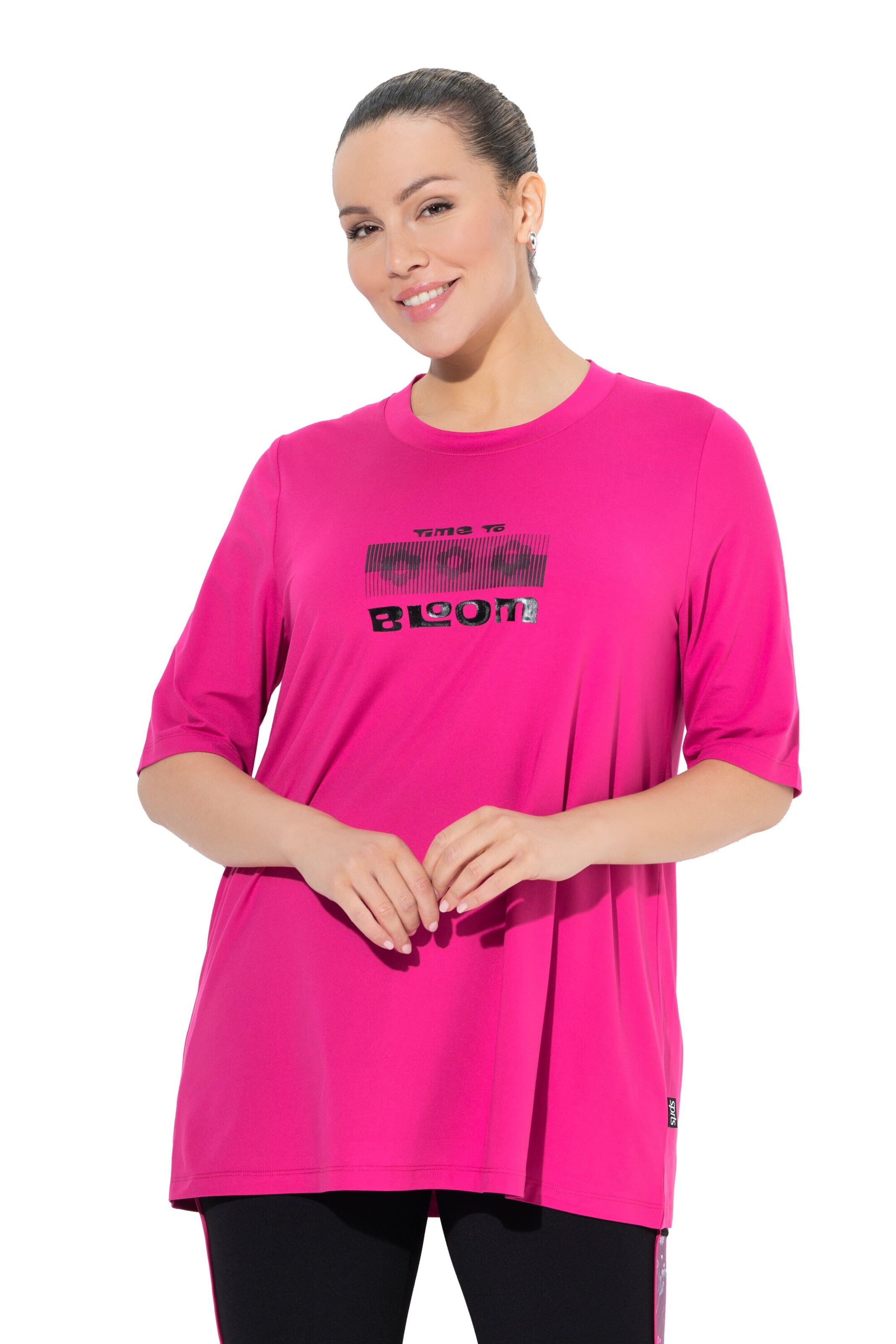 Ulla Popken Shirt in Pink: Vorderseite