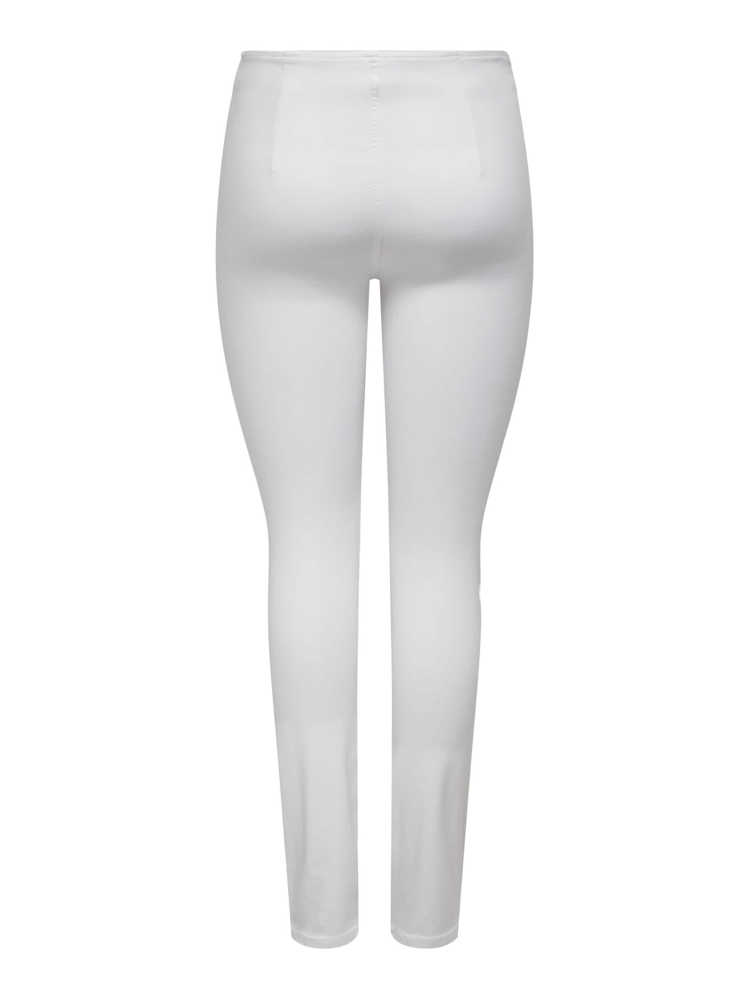 ONLYSlimfit Traperice 'DAISY' - bijela boja