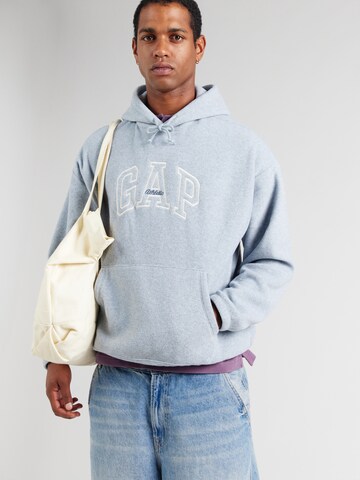Felpa di GAP in grigio: frontale
