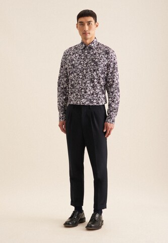 SEIDENSTICKER Regular fit Business shirt in Purple