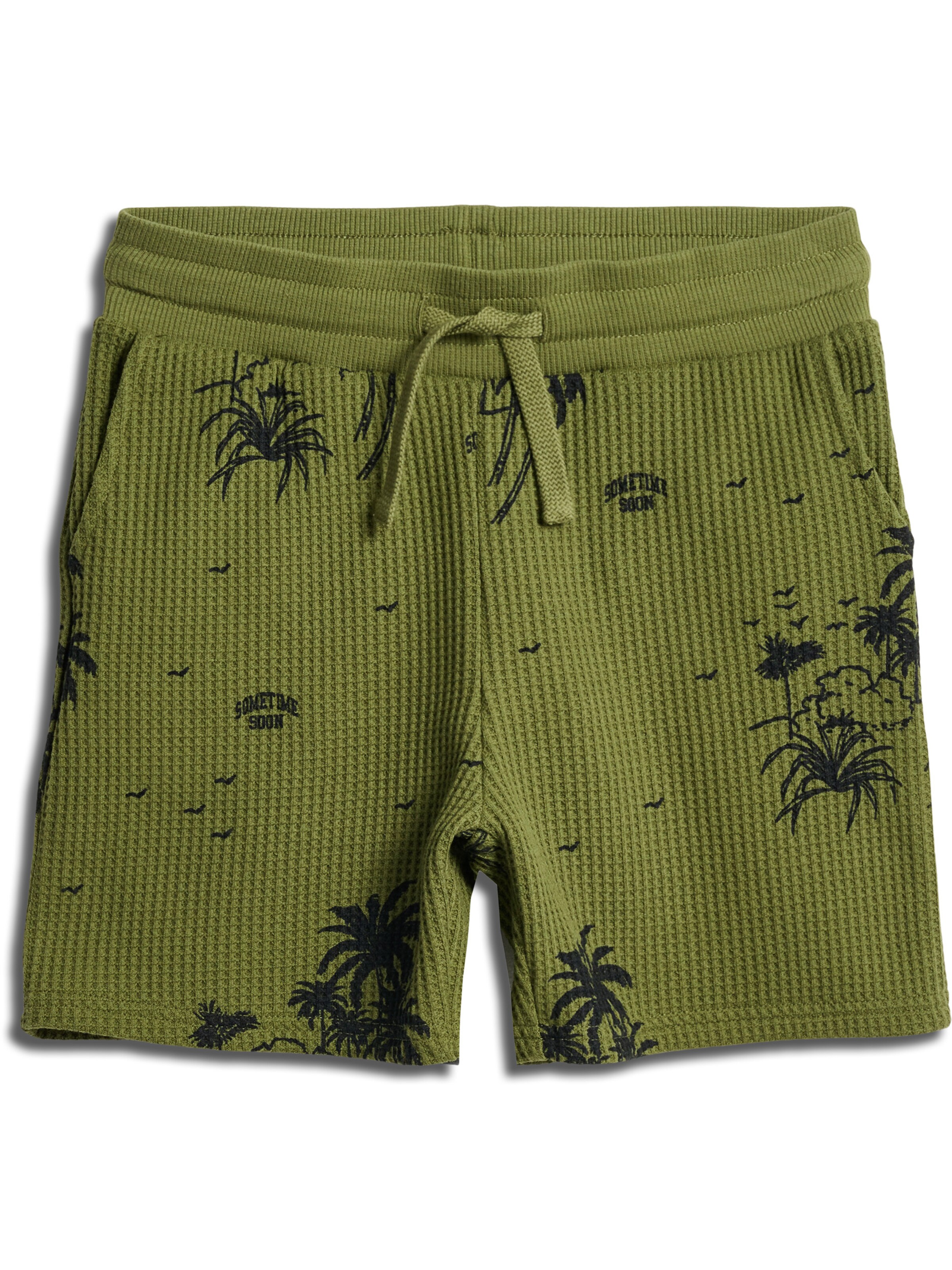 SOMETIME SOON Regular Trousers in Green: front