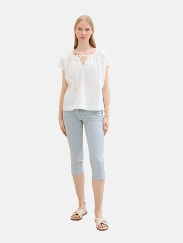 Coupe slim Jean 'Alexa' TOM TAILOR en bleu