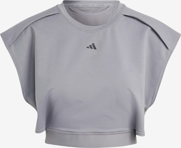 ADIDAS PERFORMANCE Sporttop in Grau: predná strana