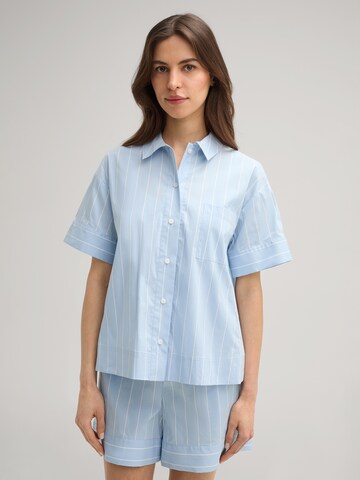 JOOP! Blouse 'Beatrice' in Blauw: voorkant