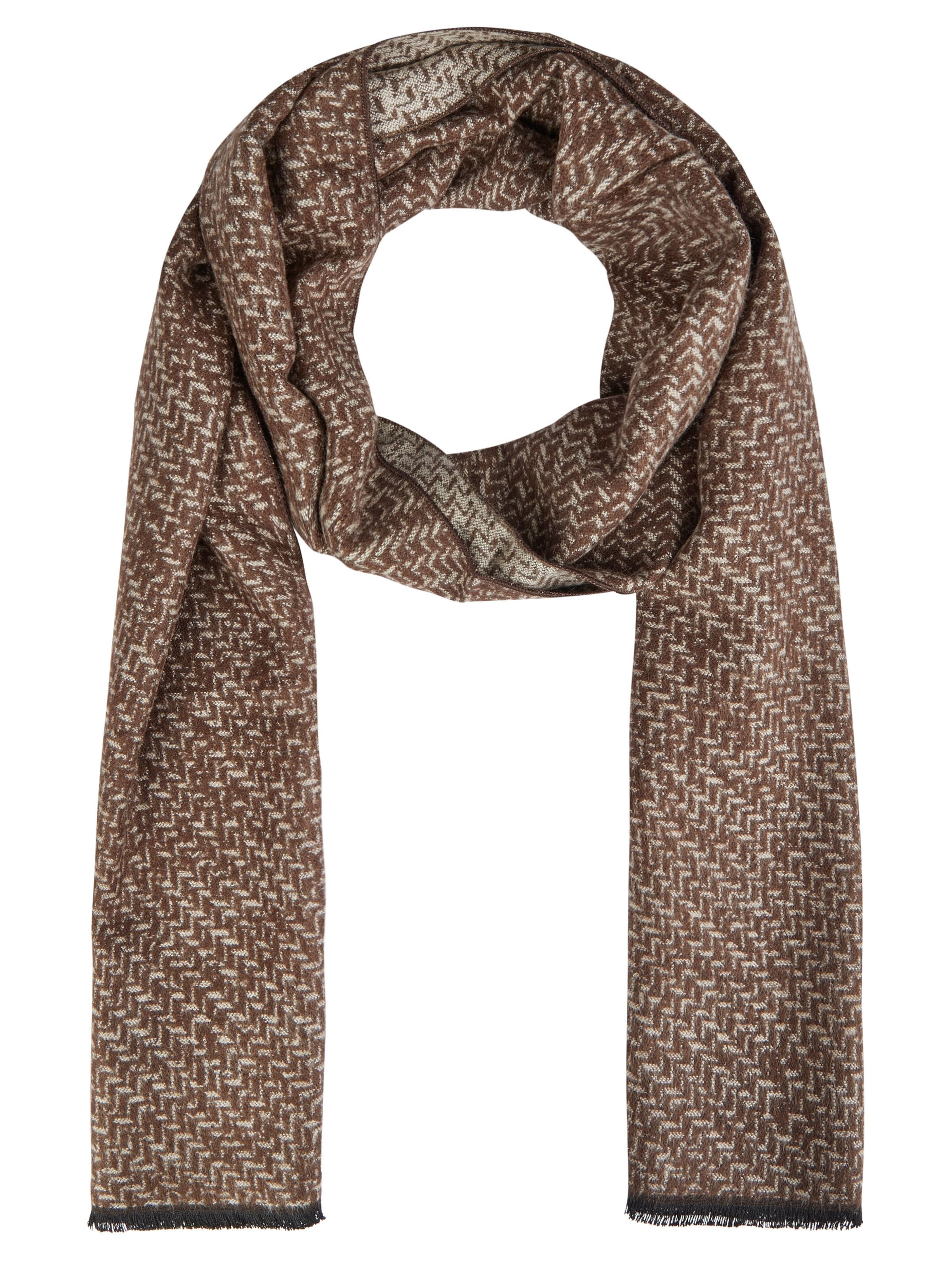 HECHTER PARIS Scarf in Brown: front