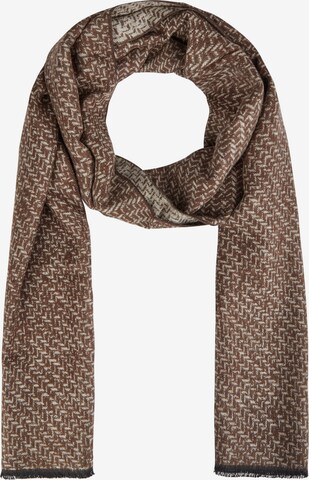 HECHTER PARIS Scarf in Brown: front