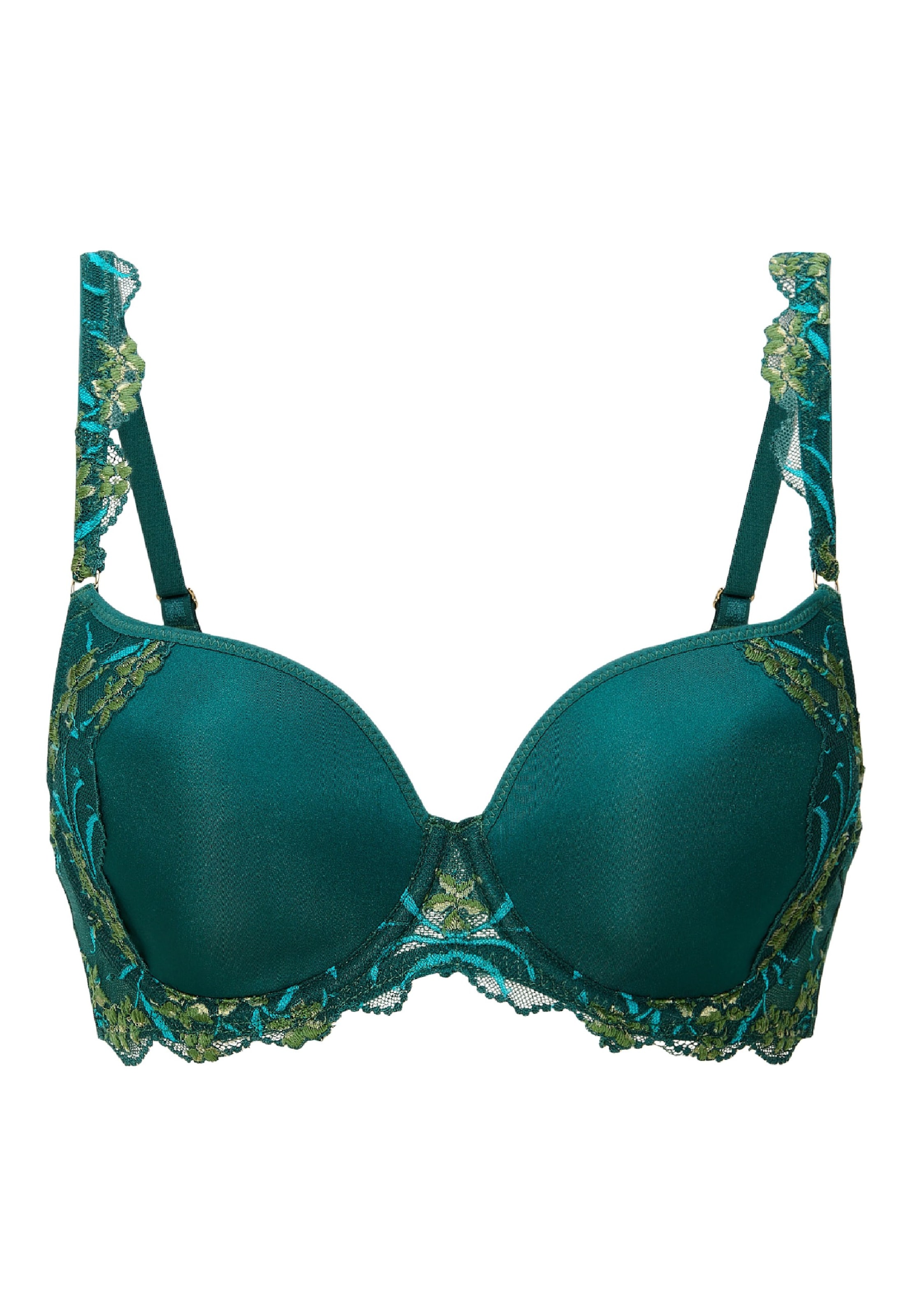 T-shirt Reggiseno di LingaDore in verde: frontale