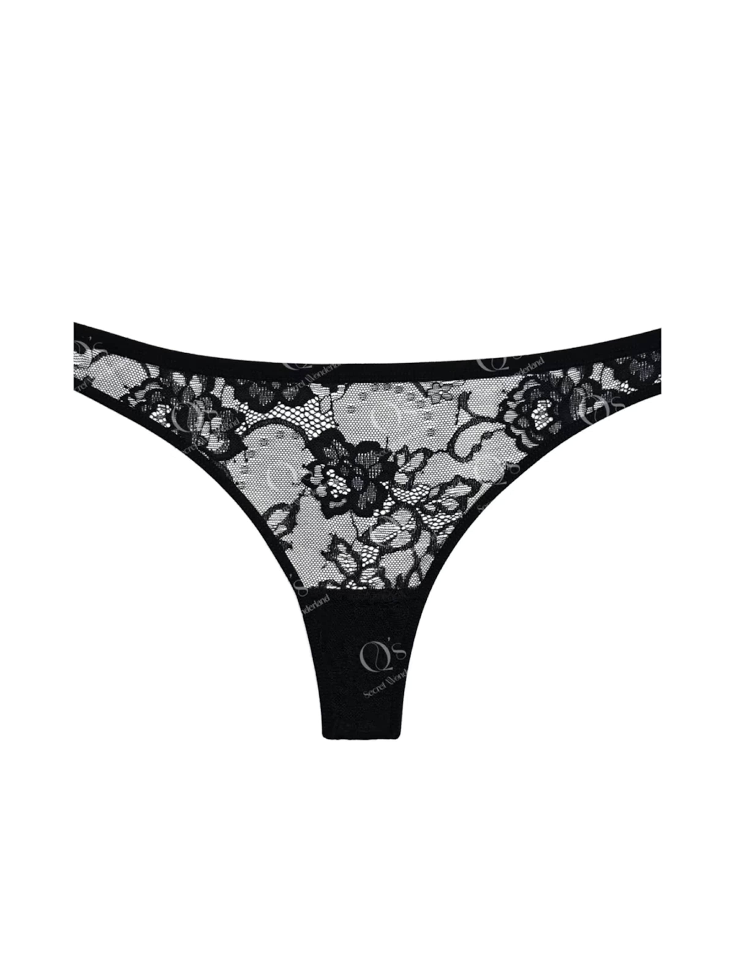 Millo Slip‌ in Schwarz: Vorderseite