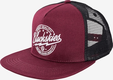 Blackskies Cap 'Iconic' in Schwarz: Vorderseite