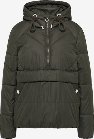 DreiMaster Maritim Winter jacket in Green: front