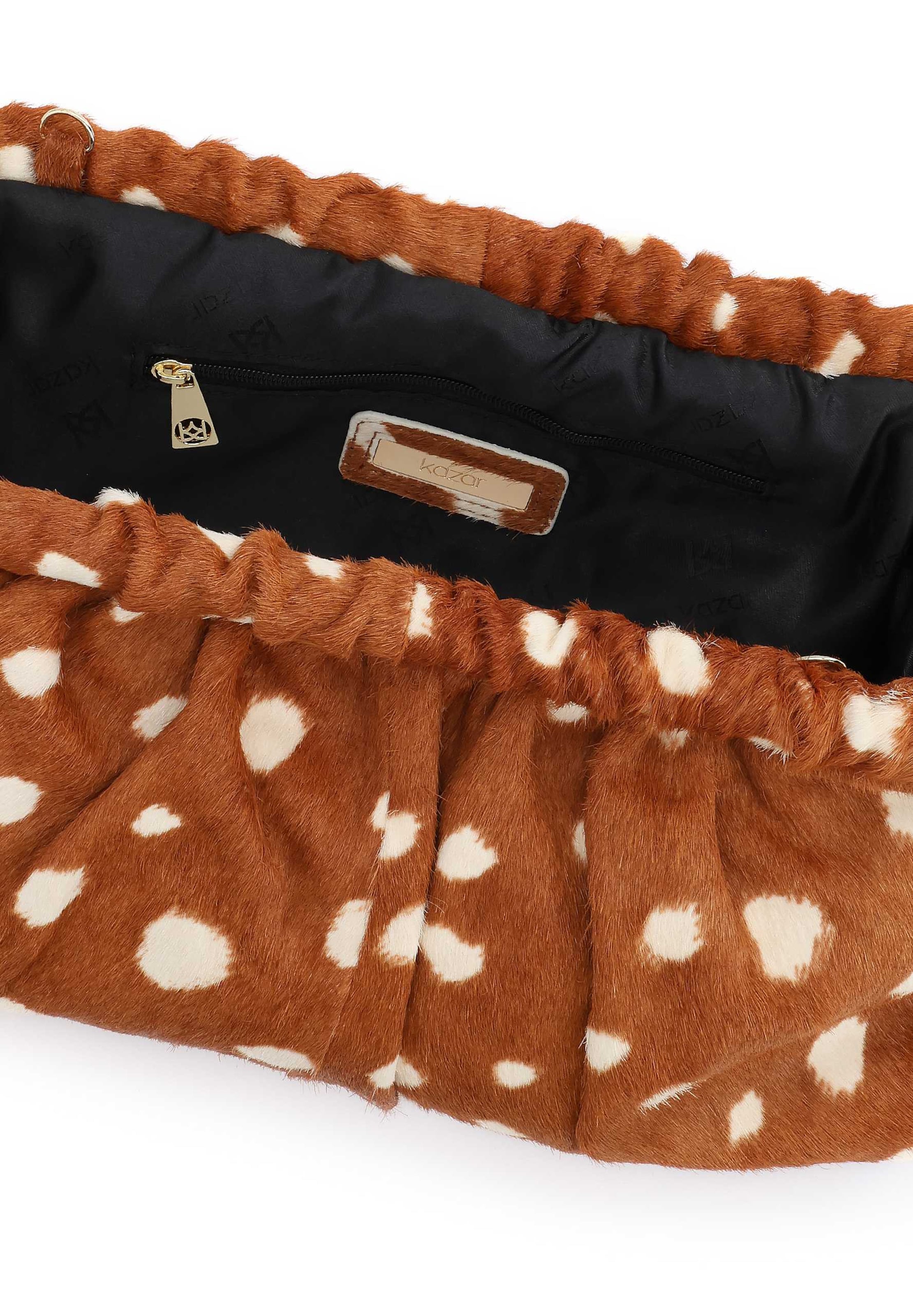 Kazar Клъч в кафяво