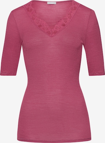 Maillot de corps Hanro en rose : devant