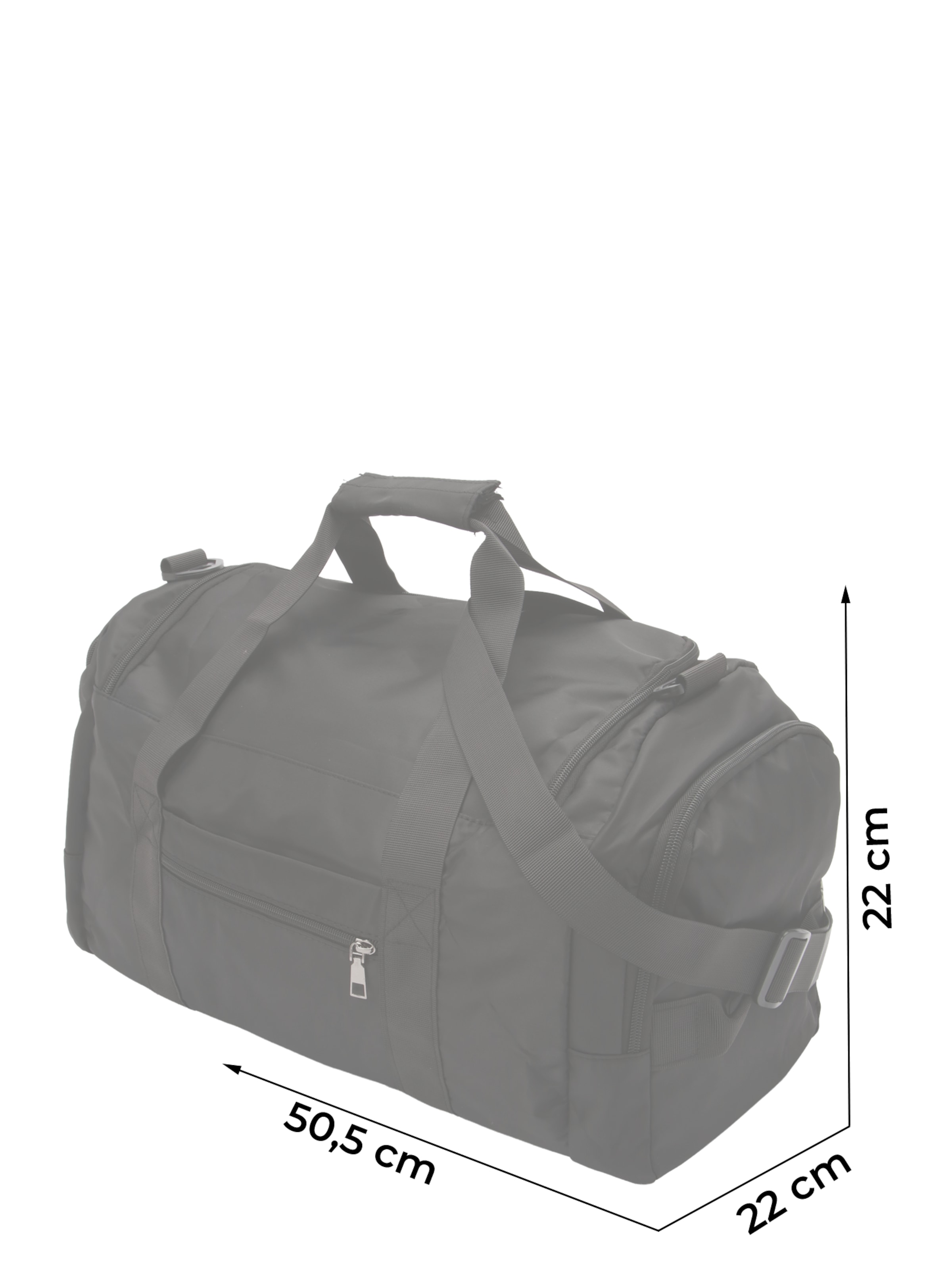 ABOUT YOU Sporttas in Zwart