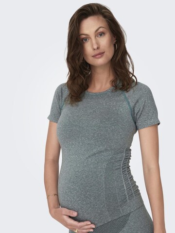 Only Maternity Funktionsshirt in Grau