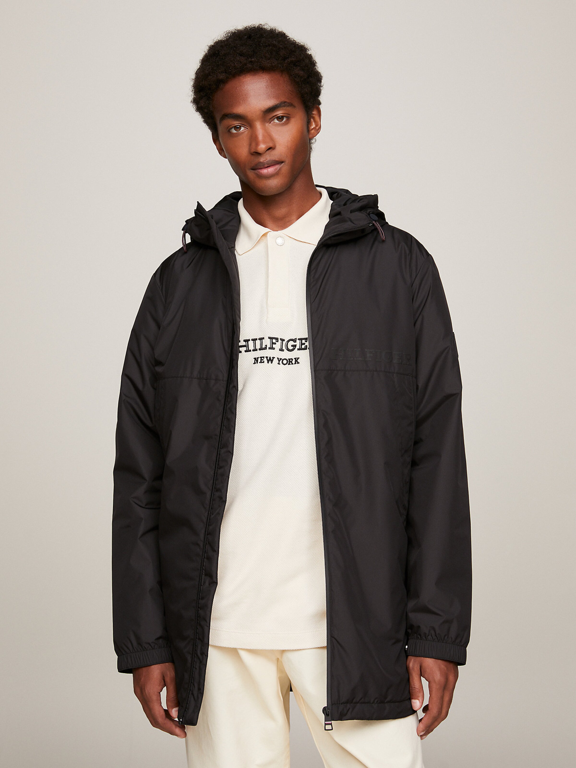 TOMMY HILFIGER Parka Portland in Schwarz ABOUT YOU