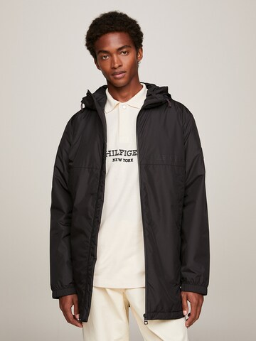 TOMMY HILFIGER Parka 'Portland' in Schwarz: Vorderseite
