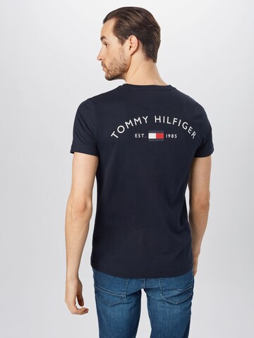 TOMMY HILFIGER - Camiseta en azul