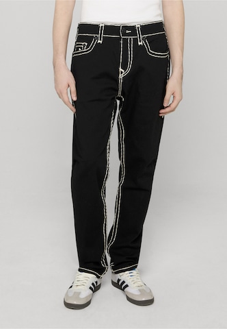 True Religion Regular Jeans 'Rocco' in Black: front