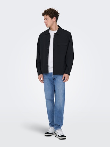Only & Sons - regular Vaquero en azul