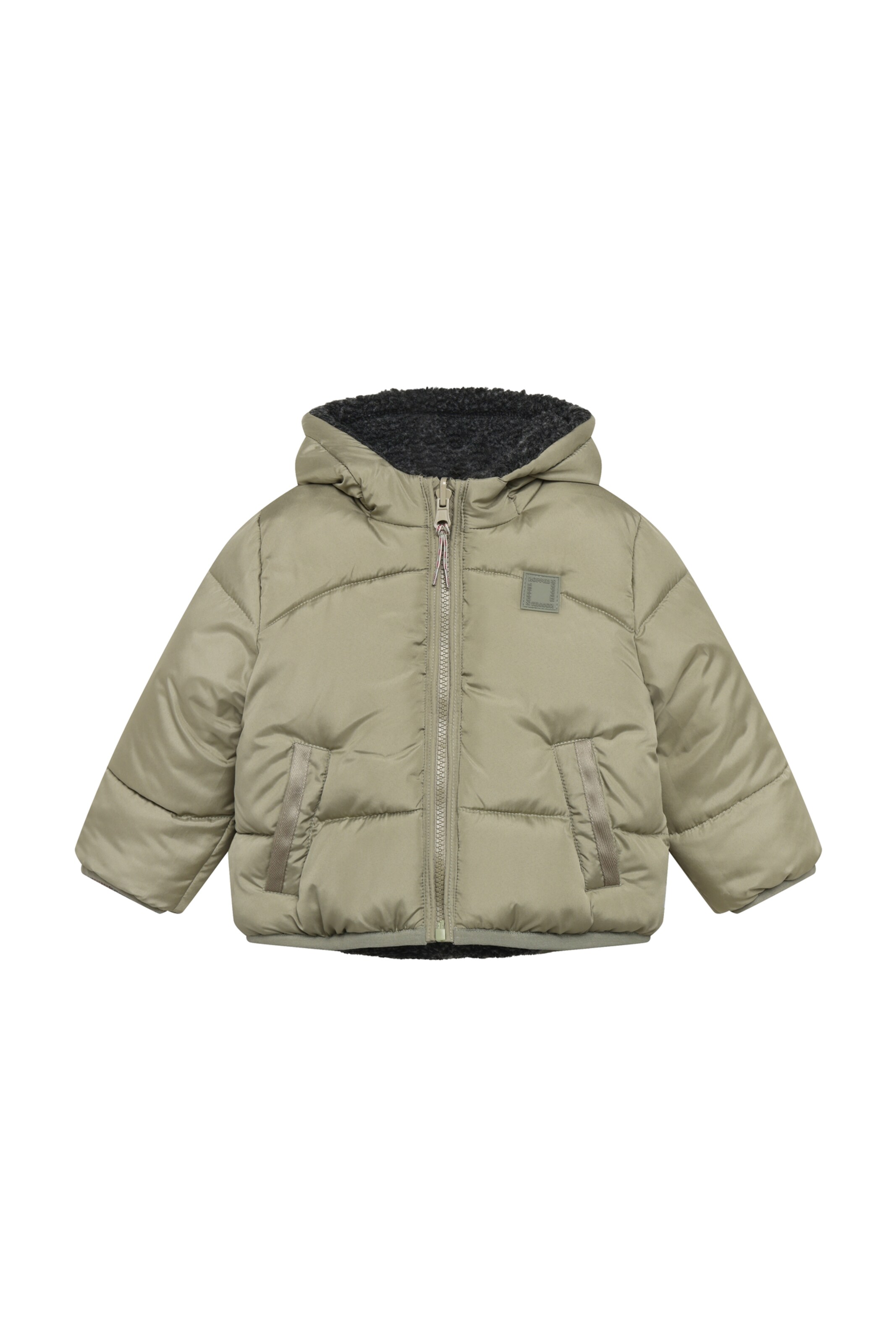 Noppies Winterjas in Groen: voorkant