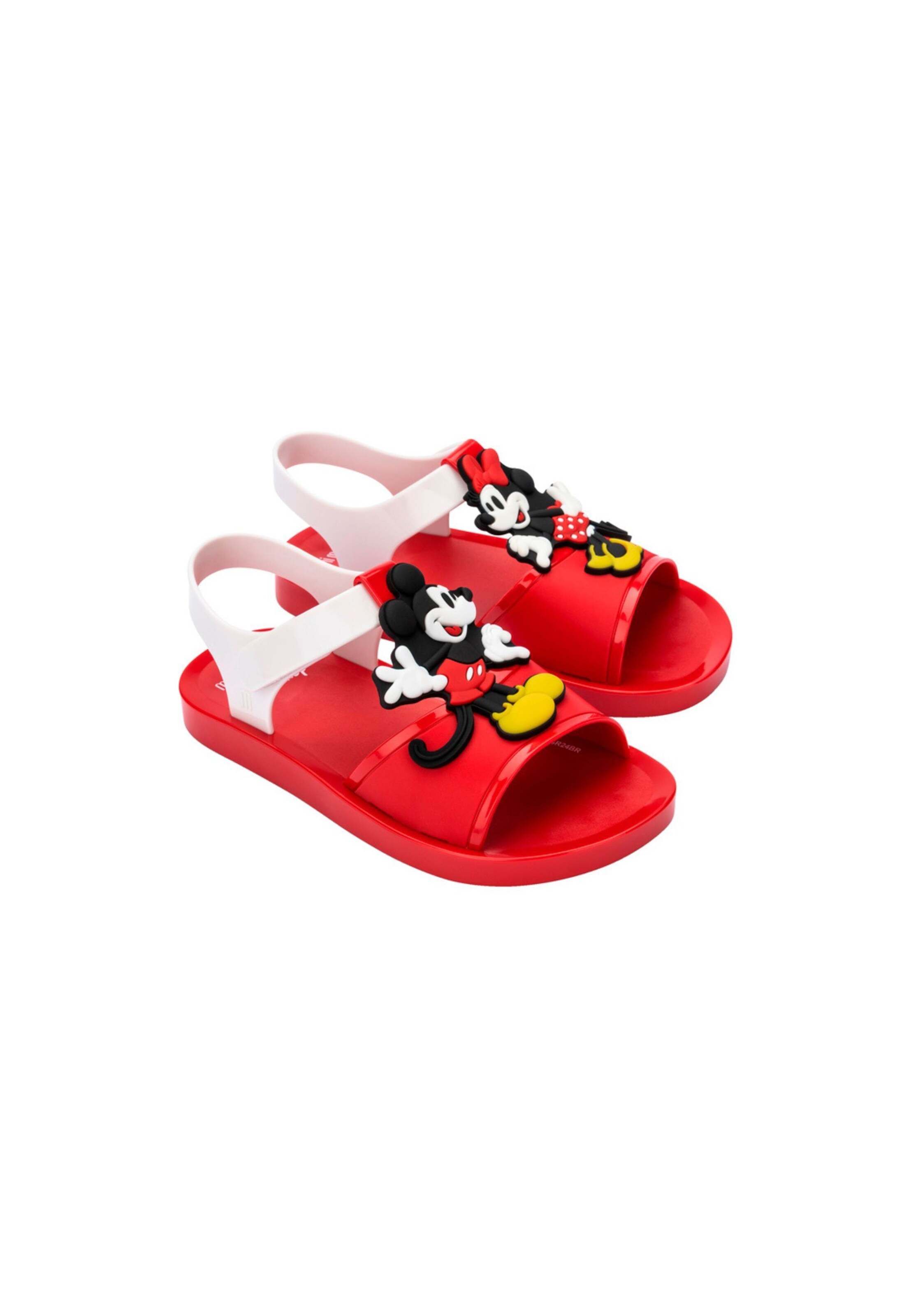 MELISSA Sandalen 'The Mini Melissa Play x Mickey And Minnie' in Rood