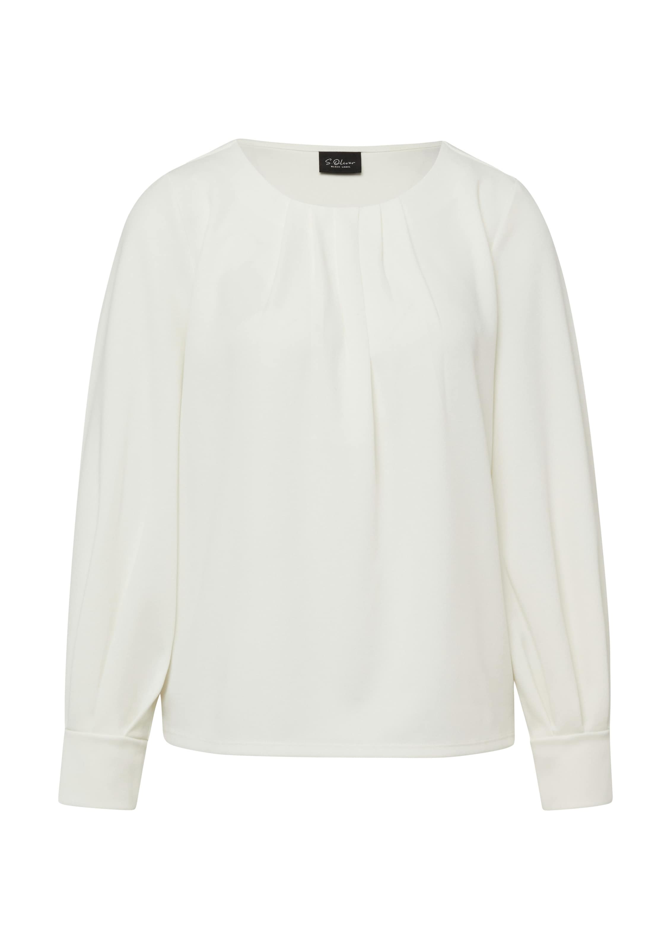 s.Oliver Bluse in Beige: Vorderseite