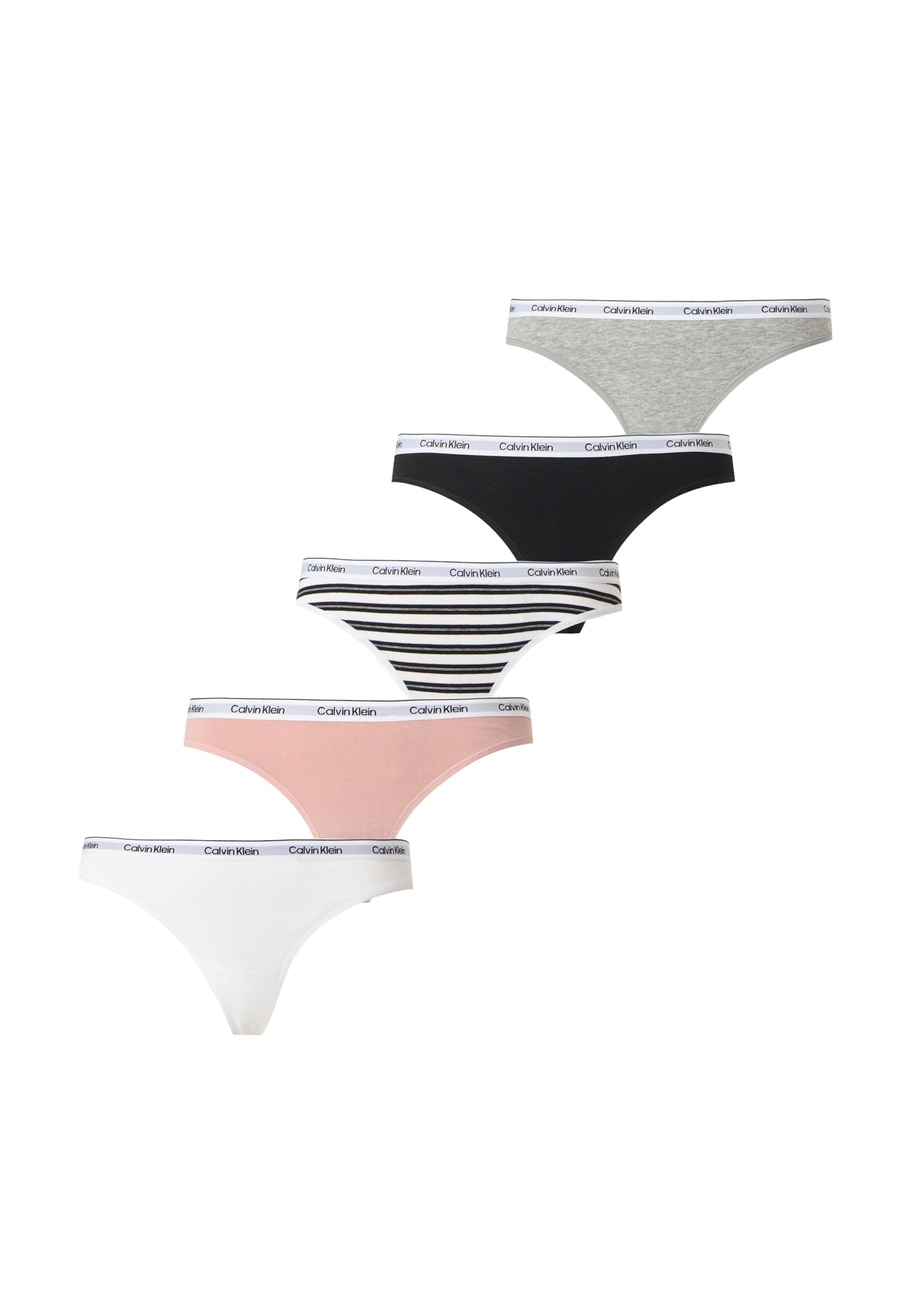 Calvin Klein Underwear String bugyik - szürke: elől