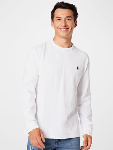 T-Shirt Polo Ralph Lauren en blanc : devant