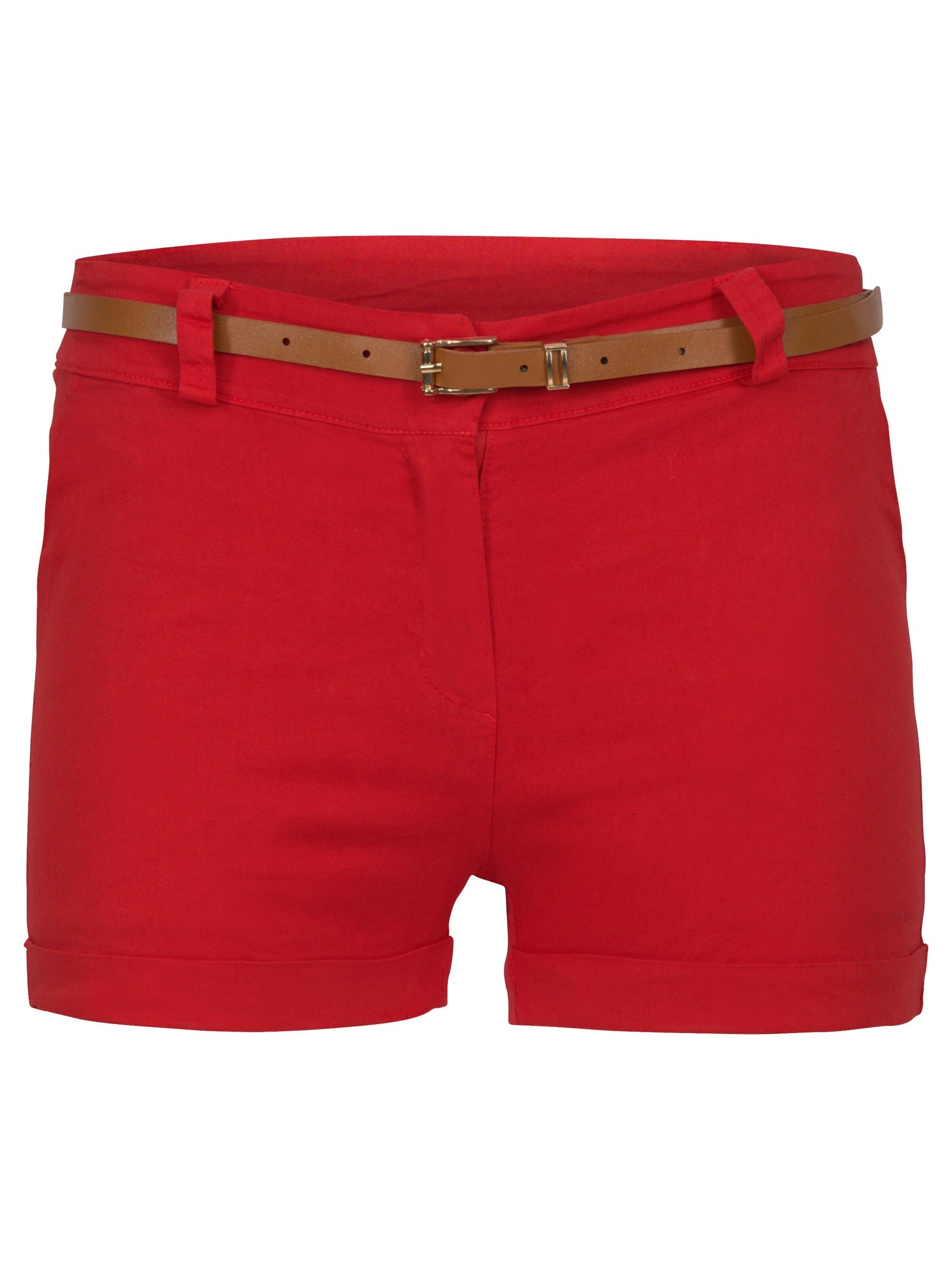 malito more than fashion Pants in Red: front