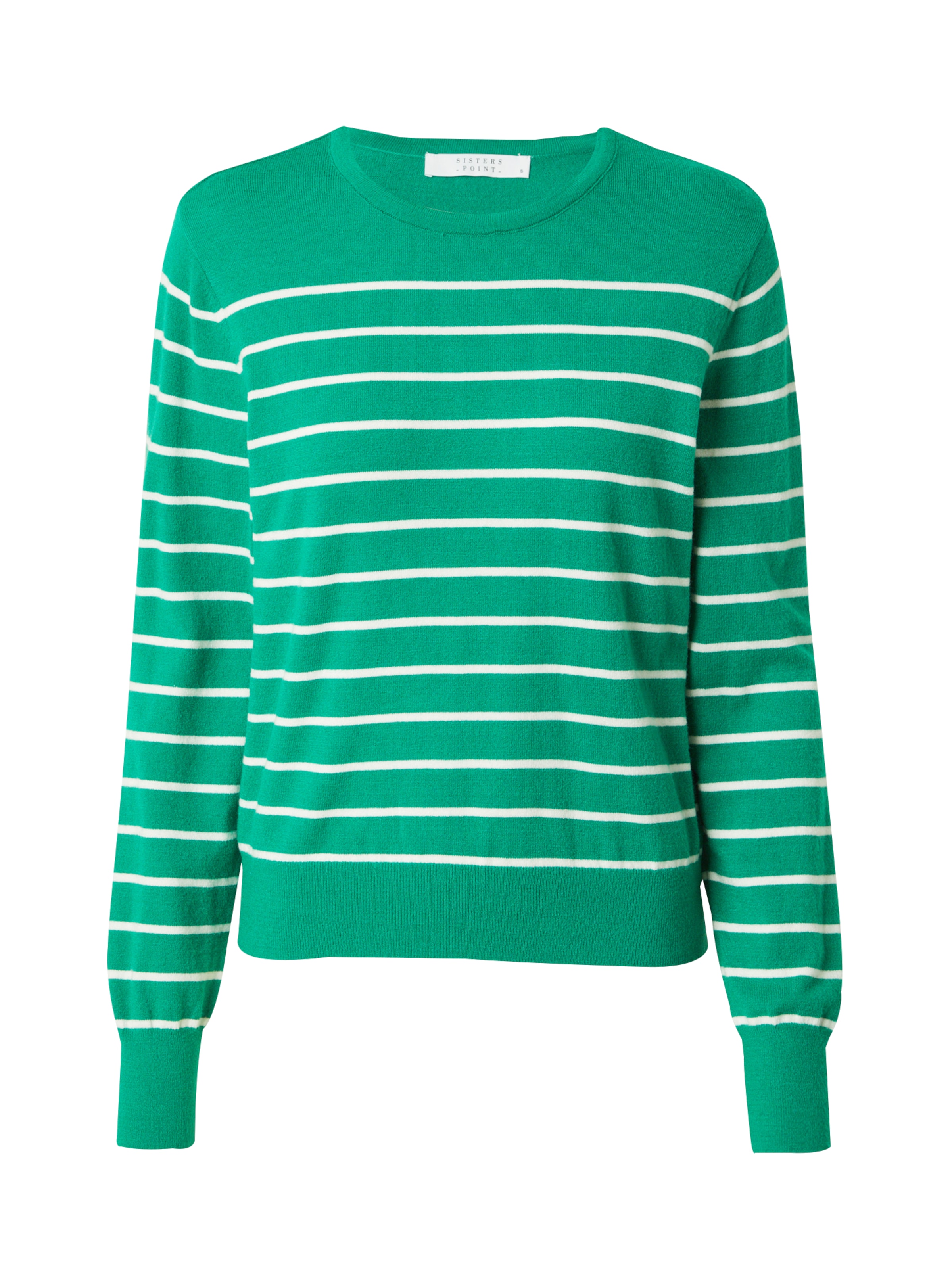 SISTERS POINT Svetr 'MALDI' – zelená: přední strana