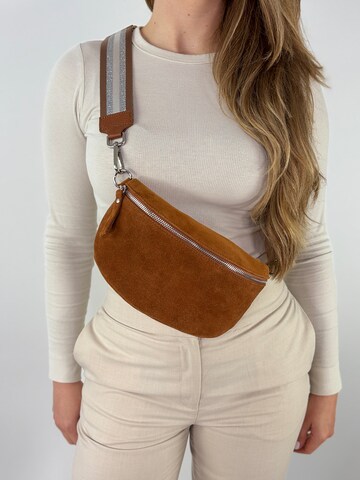 Sacs banane 'ELVA medium' lePelou en marron