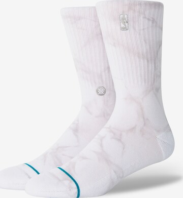 Stance Socks 'NBA' in White: front