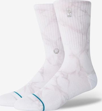 Stance Socks 'NBA' in White: front