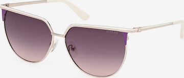 GUESS Sonnenbrille in Weiß: Vorderseite