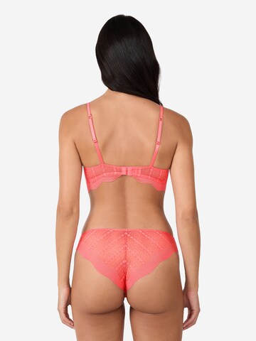 Triangolo Reggiseno 'ENVERGURE' di ETAM in arancione